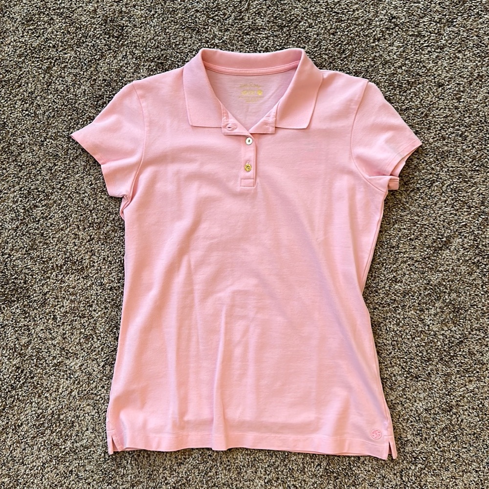 COPY - Lilly Pulitzer Pink Polo